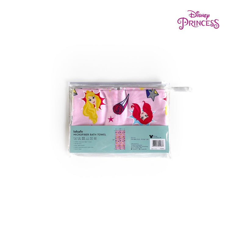 Totsafe Disney Quick Dry Microfiber Towels: Disney Princess (Power)
