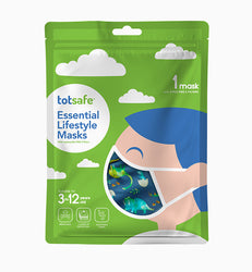 Totsafe Lifestyle Mask: Dinosaur Family w/ 3 Filters
