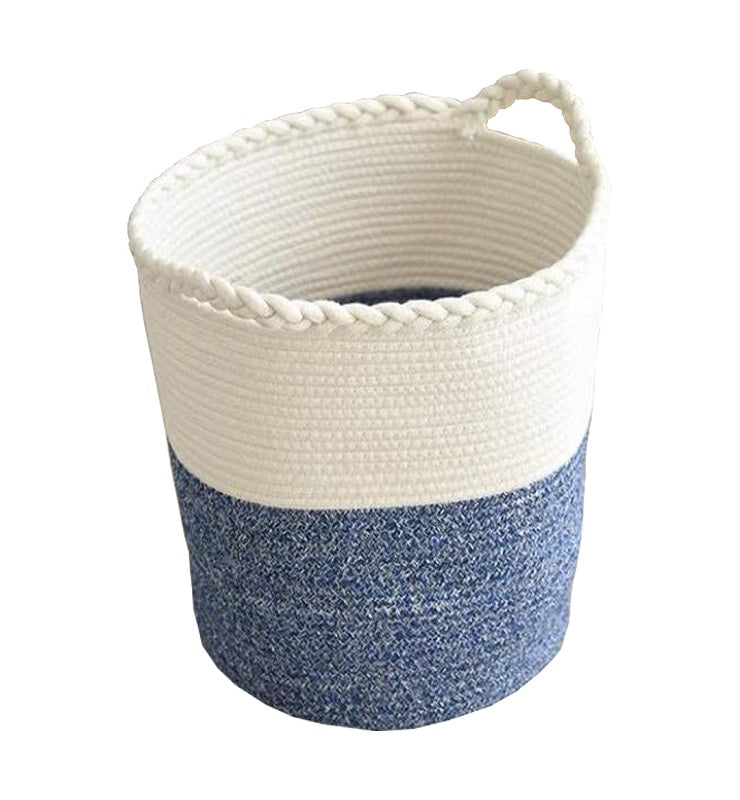 Epityr Kids Basket by Hamlet Kids Room: Blue Dual Color