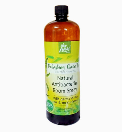 Stayfresh Canada Natural Antimicrobial Room Spray: Refreshing Green Tea (1L Refill)