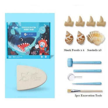 Joan Miro Fossils Excavation Kit: Ancient Shark