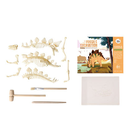 Joan Miro Fossils Excavation Kit: Stegosaurus