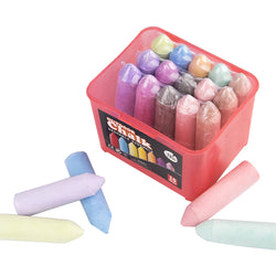 Joan Miro Washable Sidewalk Chalk: 15 Colors (20 Pieces Set)