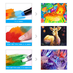 Joan Miro Silky Washable Crayon: Baby Roo (24 Colors)