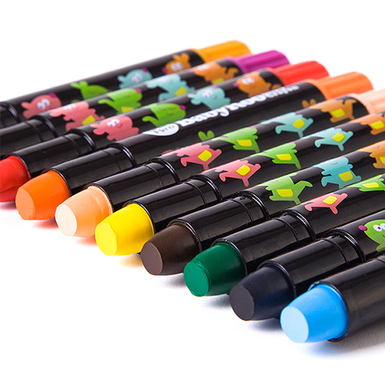 Joan Miro Silky Washable Crayon: Baby Roo (24 Colors)