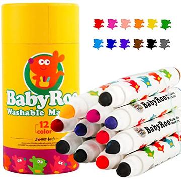 Joan Miro Washable Markers: Baby Roo (12 Colors)