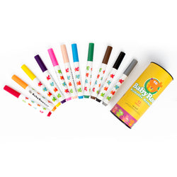 Joan Miro Washable Markers: Baby Roo (12 Colors)