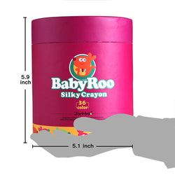 Joan Miro Silky Washable Crayon: Baby Roo (36 Colors)