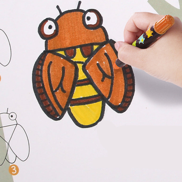 Joan Miro Step by Step Drawing Book: Cartoon Characters