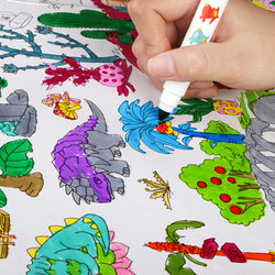 Joan Miro Super Painter Giant Coloring Poster Pads: Prehistoric Era