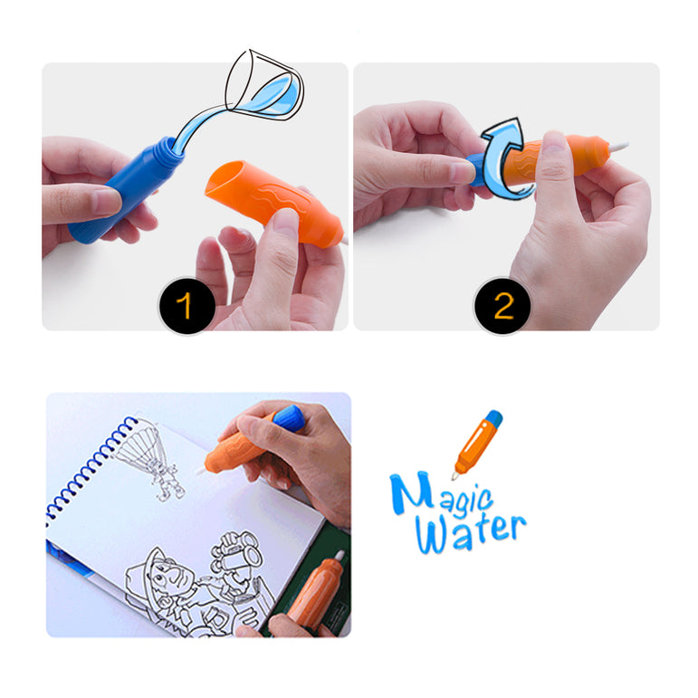Joan Miro Magic Water Coloring Pad: Amusement Park