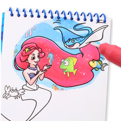Joan Miro Magic Water Coloring Pad: Fairytale Princess