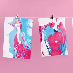 Joan Miro Marbling Paint Kit: 6 Colors