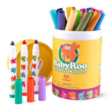 Joan Miro Washable Markers: Baby Roo (36 Colors)