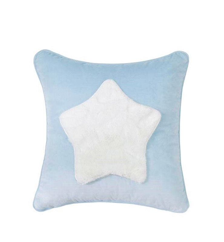 Kenrith Kids Pillow by Hamlet Kids Room: Blue w/ Star