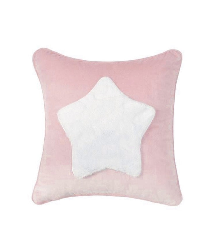 Kenrith Kids Pillow by Hamlet Kids Room: Pink w/ Star