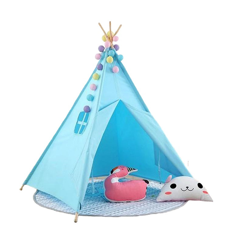 Liana Kids Teepee Tent by Hamlet Kids Room: Blue