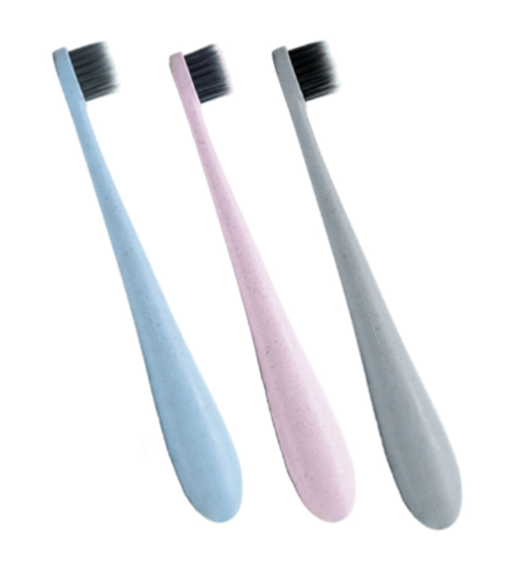 Nature to Nurture Wheat Straw Bamboo Charcoal Toothbrush 1-3 Years Old