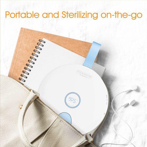 59S UVC LED Multifunctional Sterilizing Lid (S8-Blue)