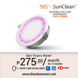 59S Lighting 3-in-1 LED Downlight (149 x 35mm)
