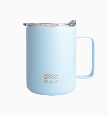 Acqua Insulated Mug in Seafoam Blue