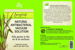 Stayfresh Canada Antibacterial Vacuum Solution w/ Essential Oil: Lemon Grass (250ml)