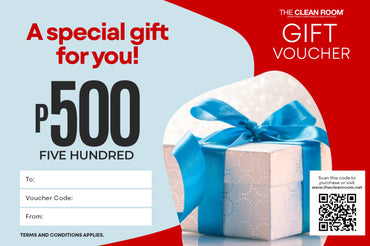 The Clean Room e-Gift Voucher: P500