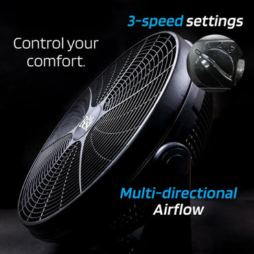20" Zoom Velocity Electric Floor Fan