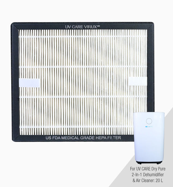Replacement Medical Grade HEPA Filter for the UV Care Dry Pure 2