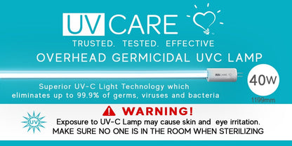 UV Care Overhead Germinator: 40W (Please Email for Orders/Inquiries)