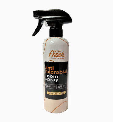 Stayfresh Canada Natural Antimicrobial Room Spray:  Amber Rose (500ml)