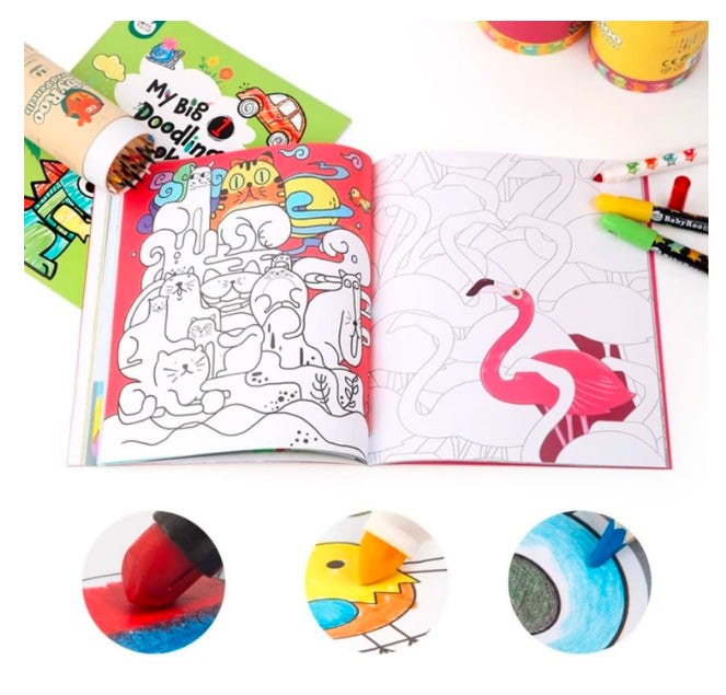 Joan Miro My Big Doodling Book 1 in Green