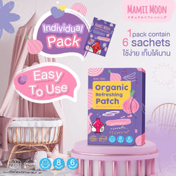 Mamii Moon Natural Refreshing Red Onion Patch for Babies and Kids (1 Box)