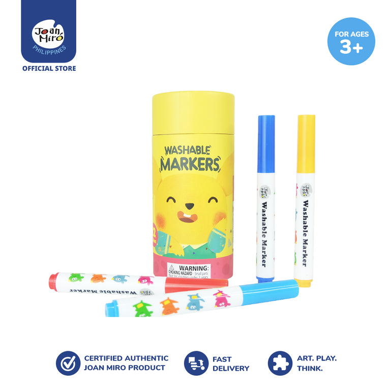 Joan Miro Washable Markers: Baby Roo (12 Colors)