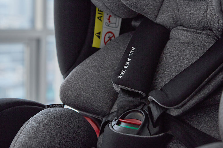 Poled All Age 360 Car Seat (Phantom Black)
