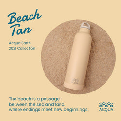 Acqua Earth Bottle in Beach Tan (1L)
