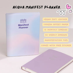 Acqua Manifest Planner in Charcoal Black