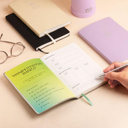 Acqua Manifest Planner in Beach Tan